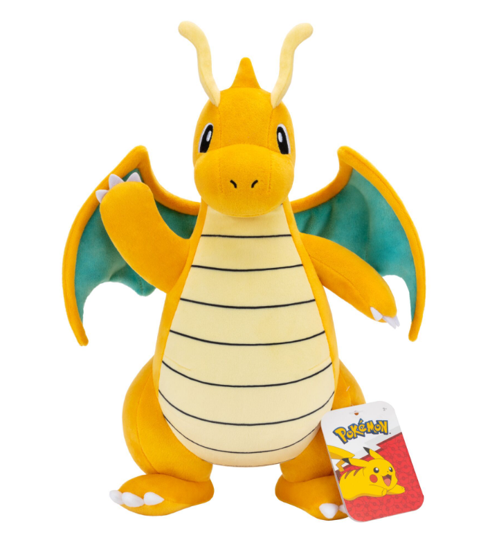 Pokemon 12" Dragonite Plush