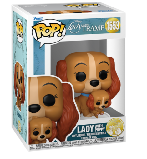 Pop! Vinyl - Lady and the Tramp - Lady w/Puppy