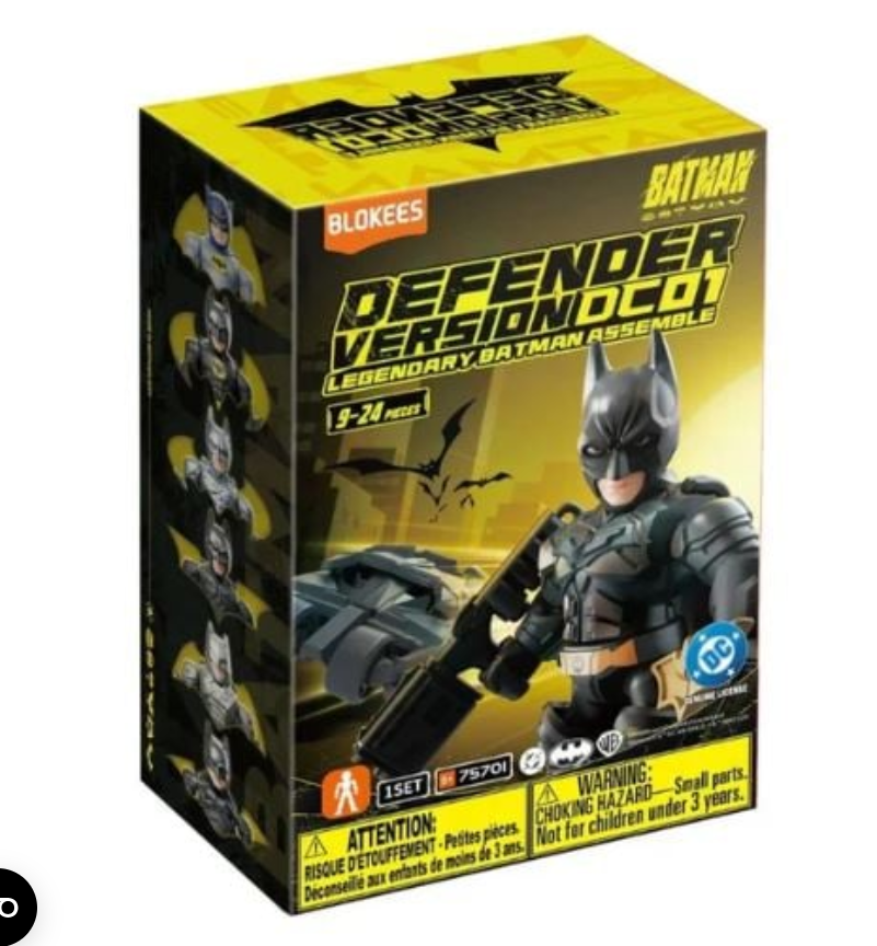 Blokees DC Hero Defender Version DC01 - Legendary Batman Assemble