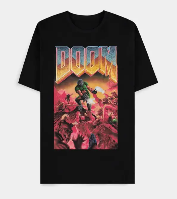 DOOM - Classic Boxart Men's Short Sleeved T-shirt