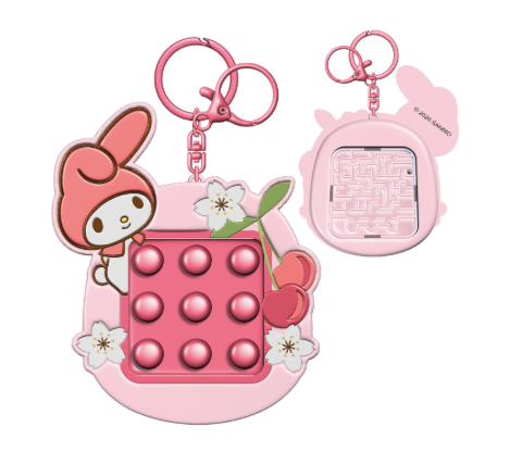 MY MELODY (CHERRY BLOSSOM) FIDGET KEYCHAIN