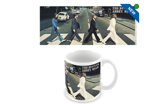 THE BEATLES (ABBEY ROAD) WHITE POD MUG