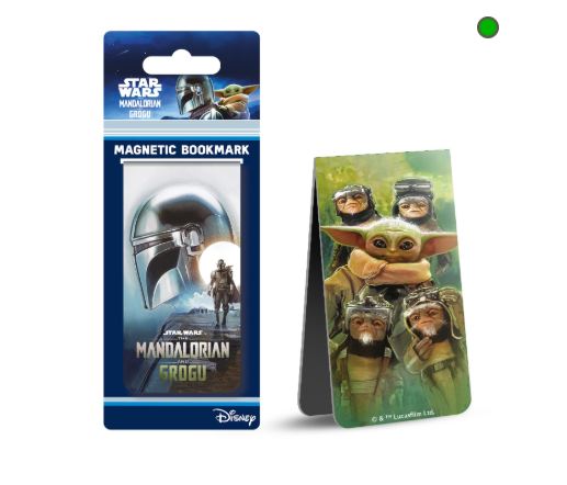 THE MANDALORIAN AND GROGU (MANDO & GROGU) MAGNETIC BOOKMARK