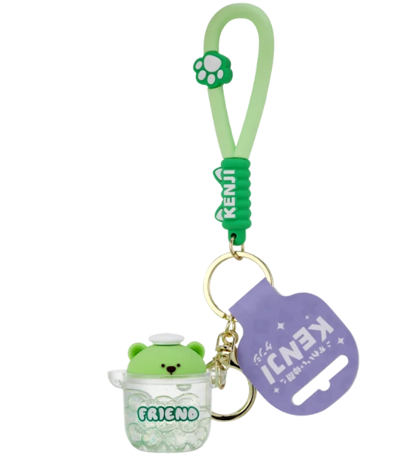 Mitoyo Tumbler Friend Keyring Green