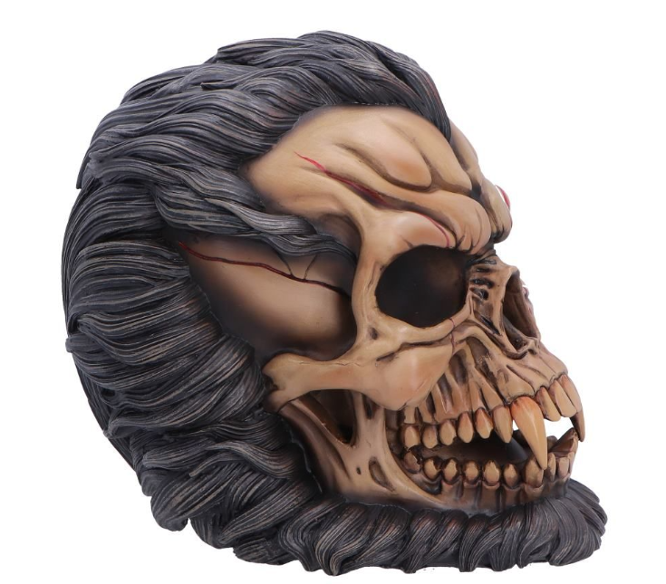The Beast of the Moon Werewolf Skull 16cm
