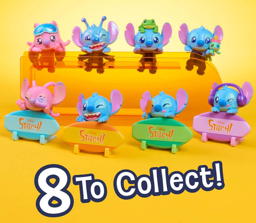 Stitch Attachmeez Collectible Mini Figure Blind Box