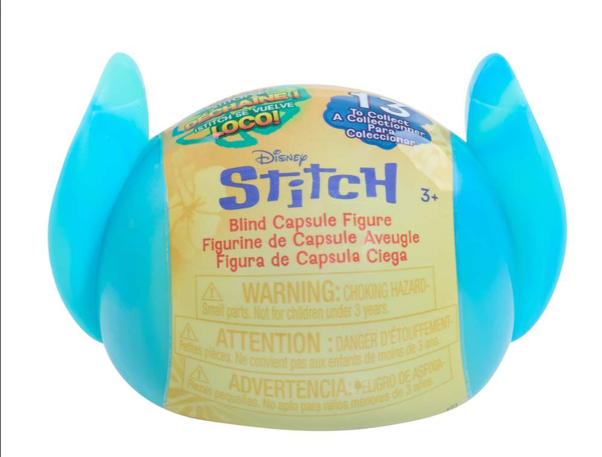 Stitch Goes Wild Collectible Mini Figure Blind Capsule