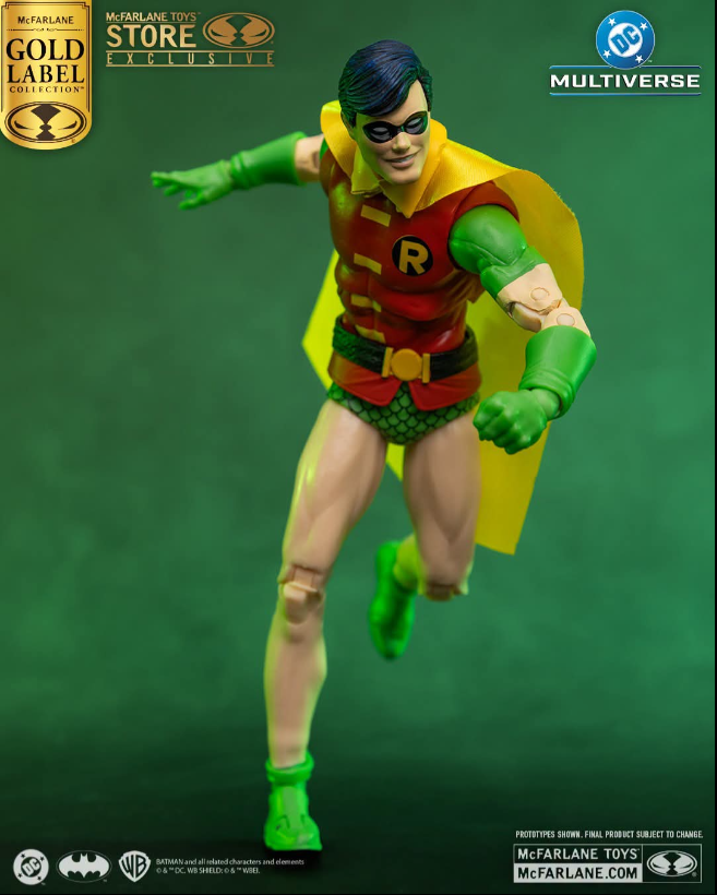 DC Silver Age Robin (Gold Label) FIGURE
