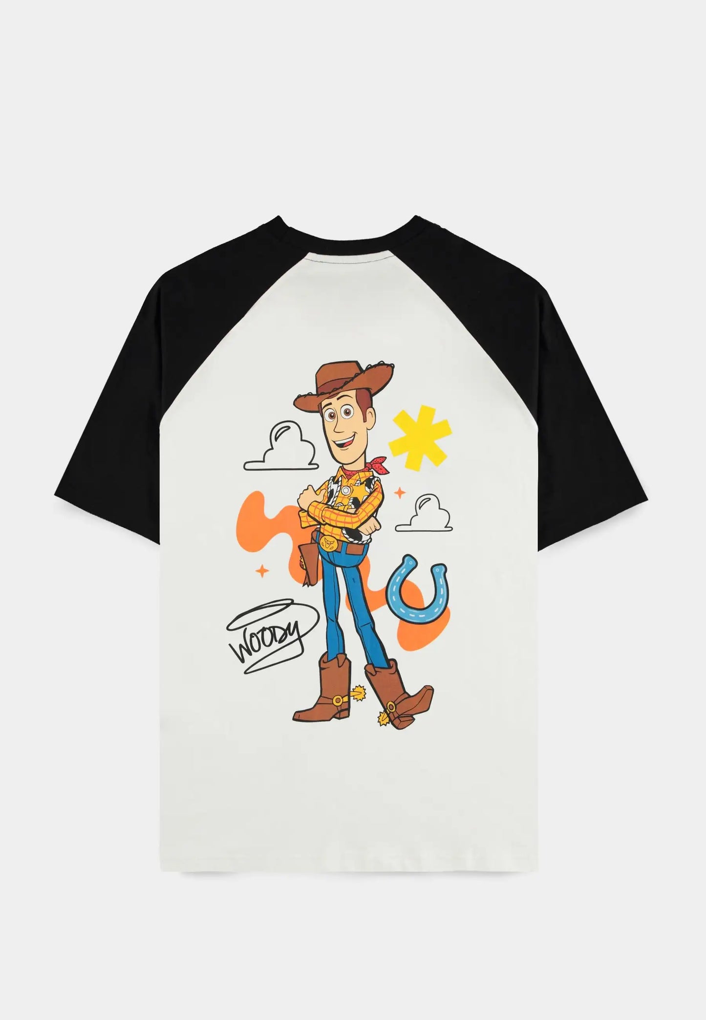 Toy Story - Woody Unisex Raglan Short Sleeved T-shirt