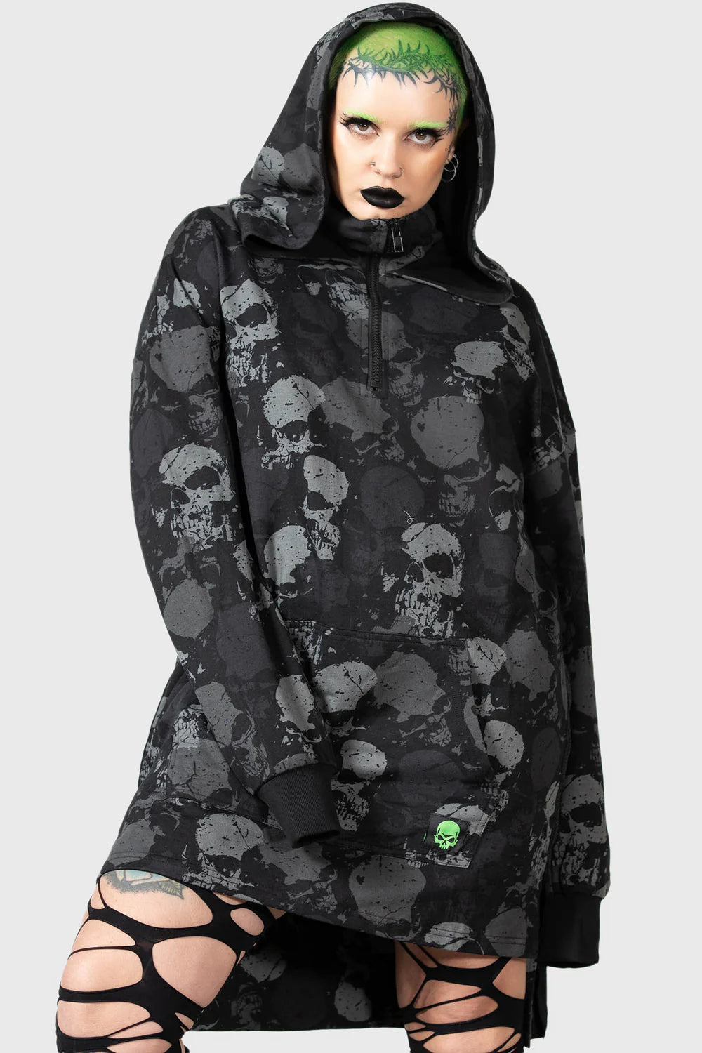 Killstar - Tzompantli Oversized Hoodie
