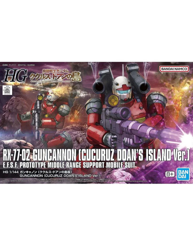 Gundam - HG 1/144 Guncannon (Cucuruz Doan's Island Version)