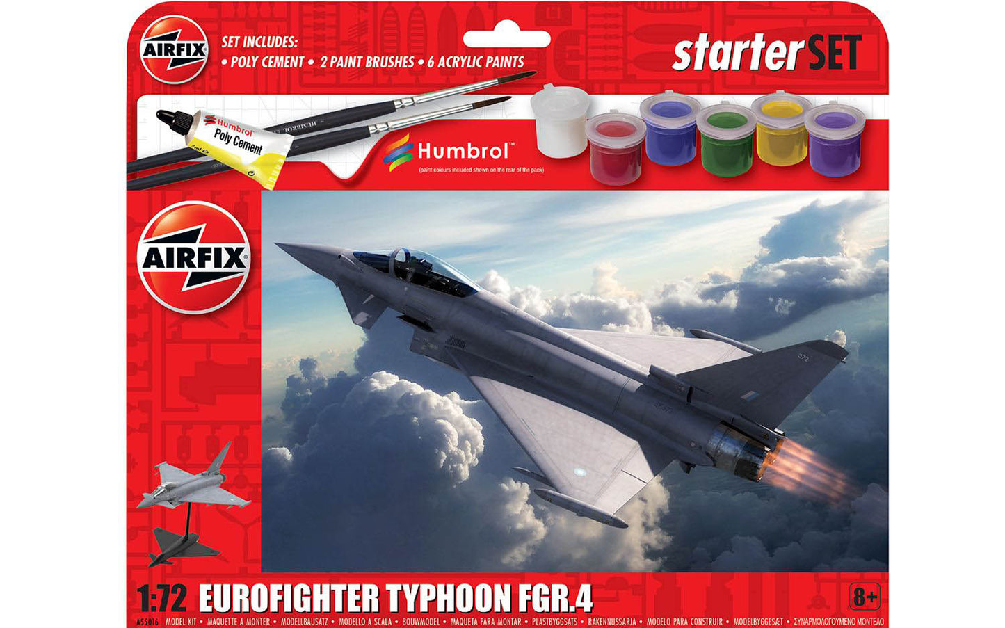 AIRFIX Starter Set - Eurofighter Typhoon FGR.4