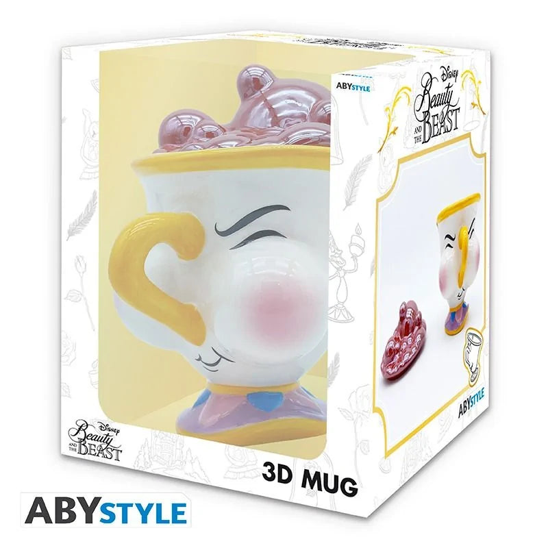 3D Mug - Beauty and the Beast Bubbles
