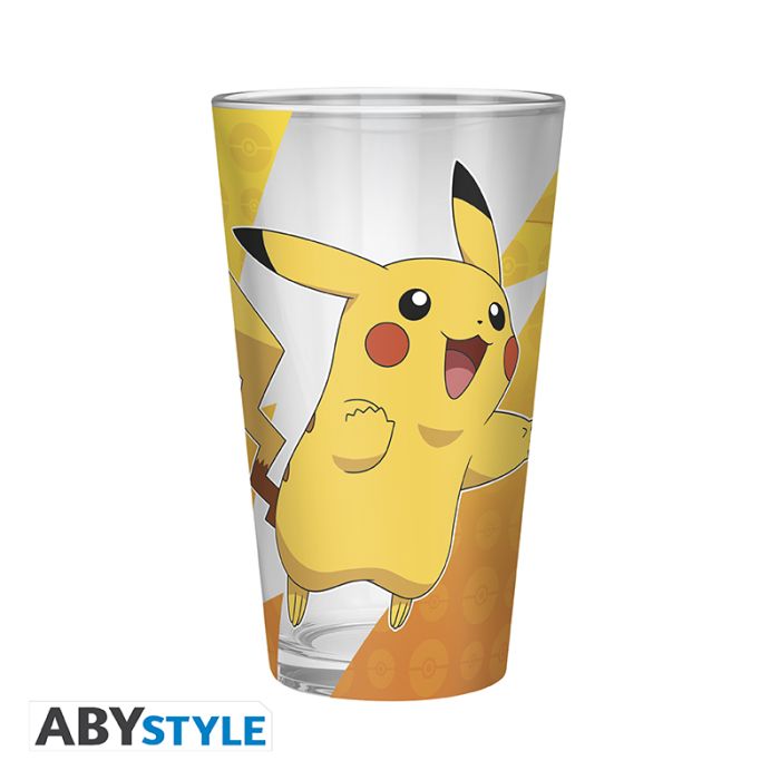 Large Glass - Pokemon Pikachu