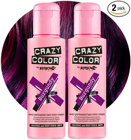 Crazy Colour Renbow Semi-Permanent Hair Colour Dye