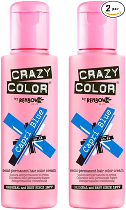 Crazy Colour Renbow Semi-Permanent Hair Colour Dye
