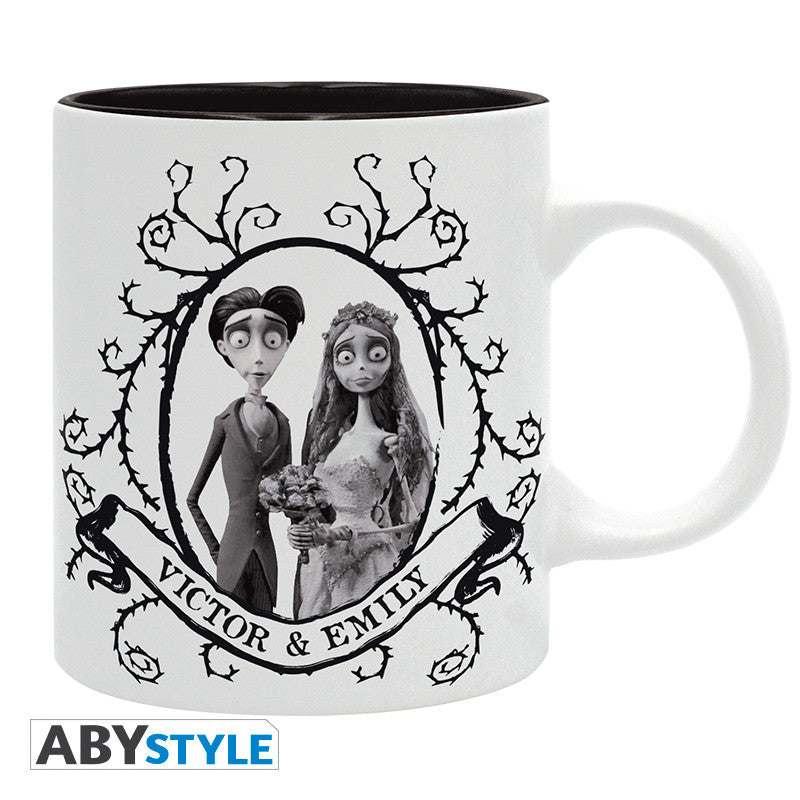 Corpse Bride Victor & Emily 320ml Ceramic Mug