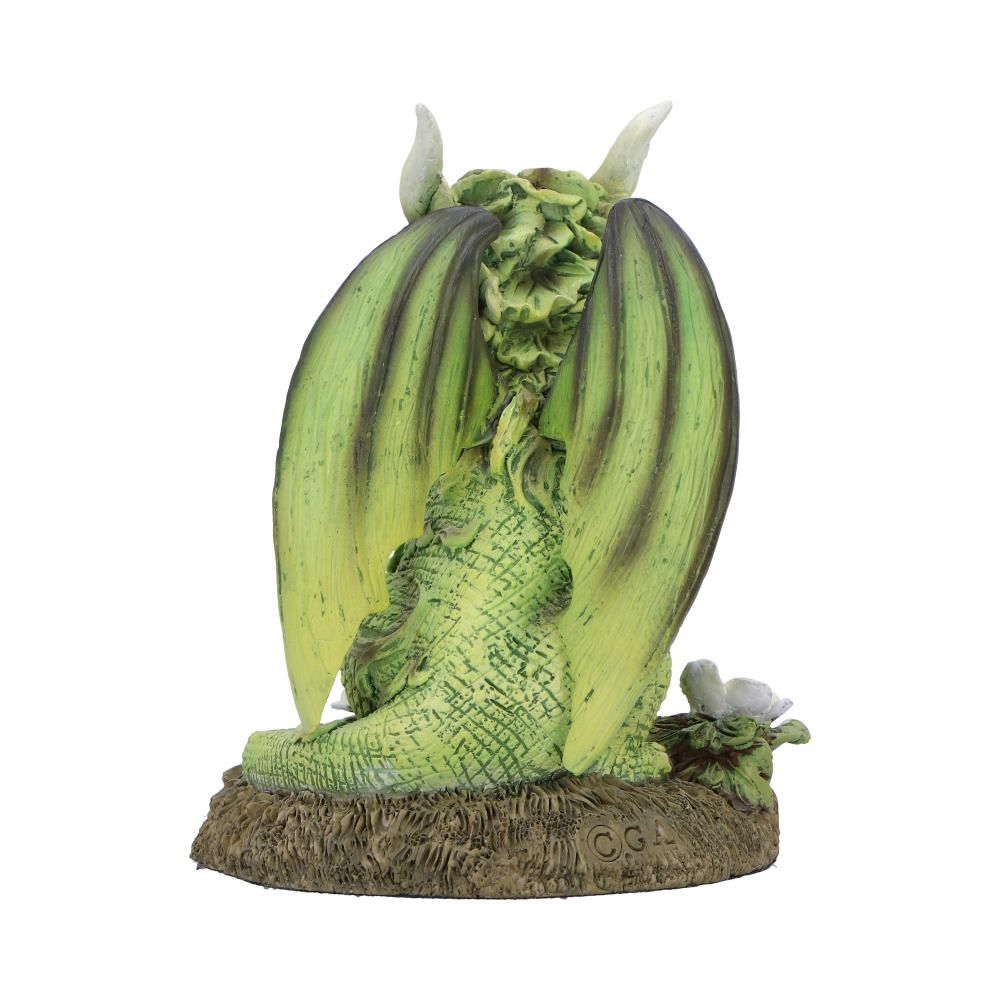 Freesia Flower Dragon Figurine 11.5cm