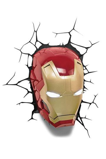 Marvel 3D LED Light Iron Man