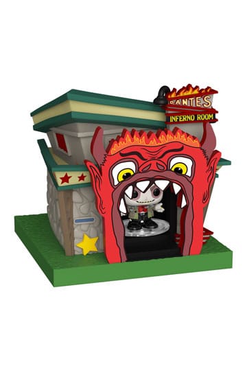 Beetlejuice Bitty POP! Towns Vinyl Figure Beetlejuice and Dante's Inferno Room