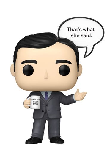 The Office POP! Sayings Vinyl Figure Michael 9 cm