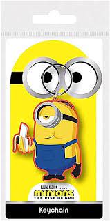Minions: The Rise Of Gru Stuart Banana PVC Keychain