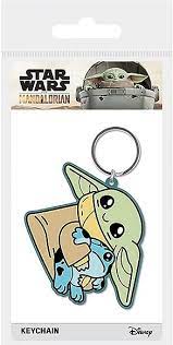 Star Wars The Mandalorian Little Friend PVC Keychain