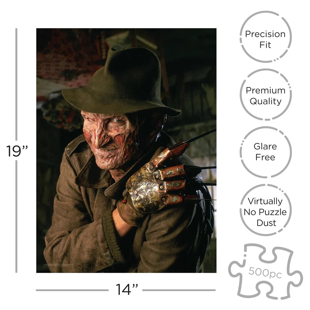 A Nightmare on Elm Street Coffin Box 500 Piece Jigsaw Puzzle
