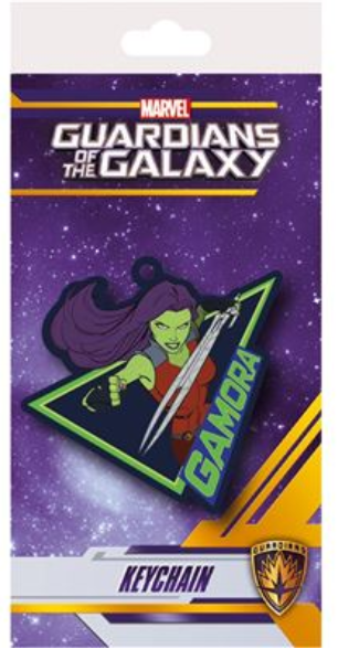 Guardians Of The Galaxy Gamora PVC Keychain