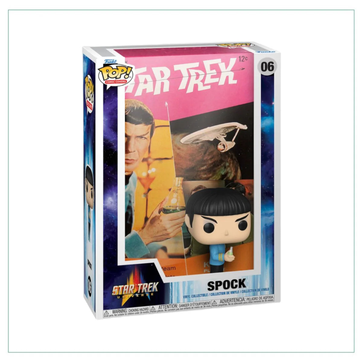 Funko POP! Vinyl Figure - Speciality Comic Cover: Star Trek Spock