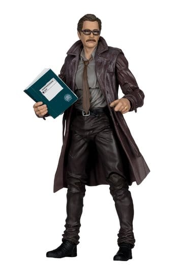 DC Multiverse Action Figure Commissioner James Gordon (The Dark Knight Trilogy) Deluxe Theatrical Edition 18 cm