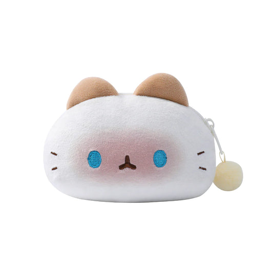 Mima Fluffy Brown Cat Coin Purse