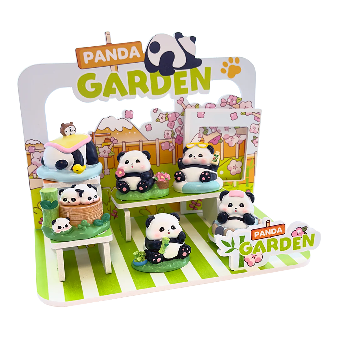 Tomi Panda Garden Lg Figurine Blind Box