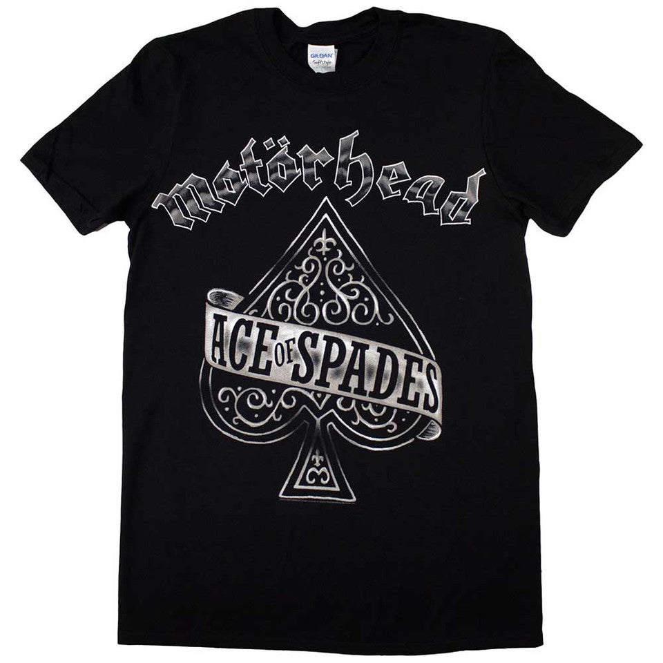 Motorhead Unisex T-Shirt: Ace of Spades (Black)