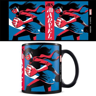 MS MARVEL (KAMALA) BLACK MUG