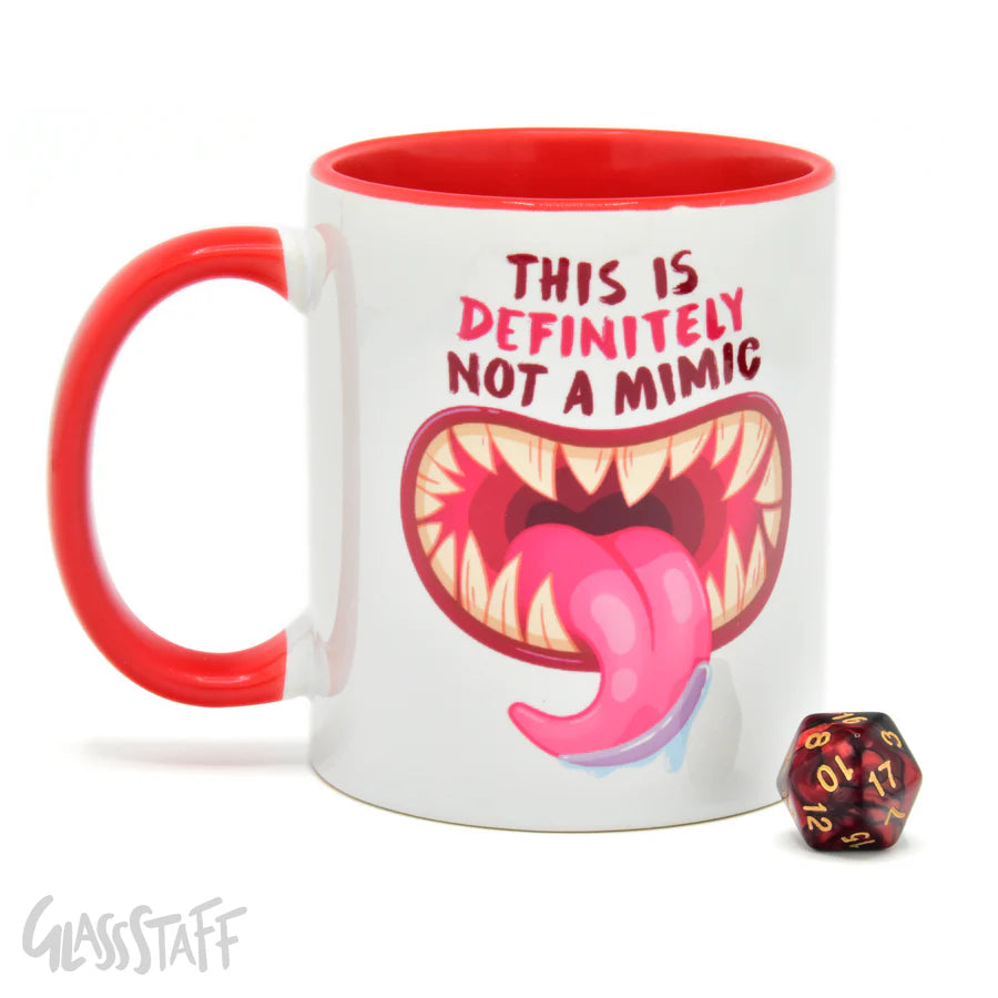 Definitely Not A Mimic Gift Mug