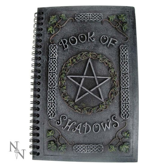 Ivy Book Of Shadows Journal With Pentagram Resin Cover (22cm)