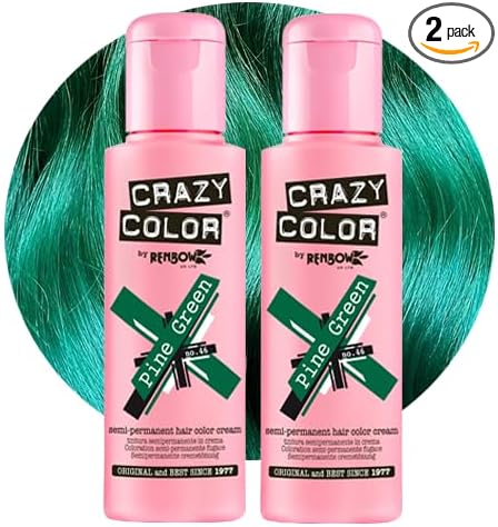Crazy Colour Renbow Semi-Permanent Hair Colour Dye