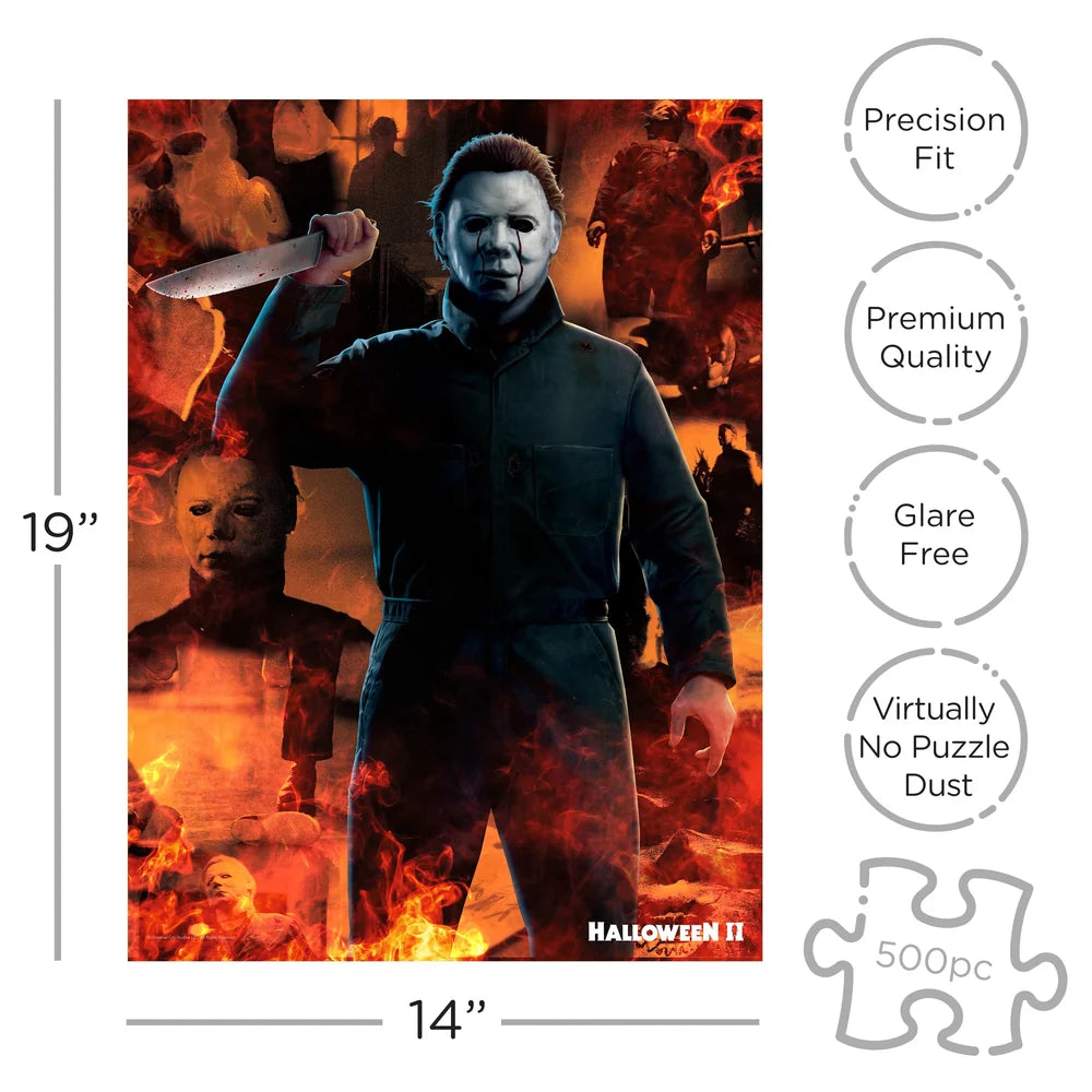 Halloween II Coffin Box 500 Piece Jigsaw Puzzle