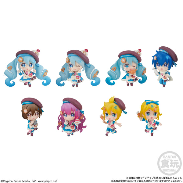 Shokugan: Hatsune Miku - Snow Miku 2026 Mini Figure & Gum Blind Bag