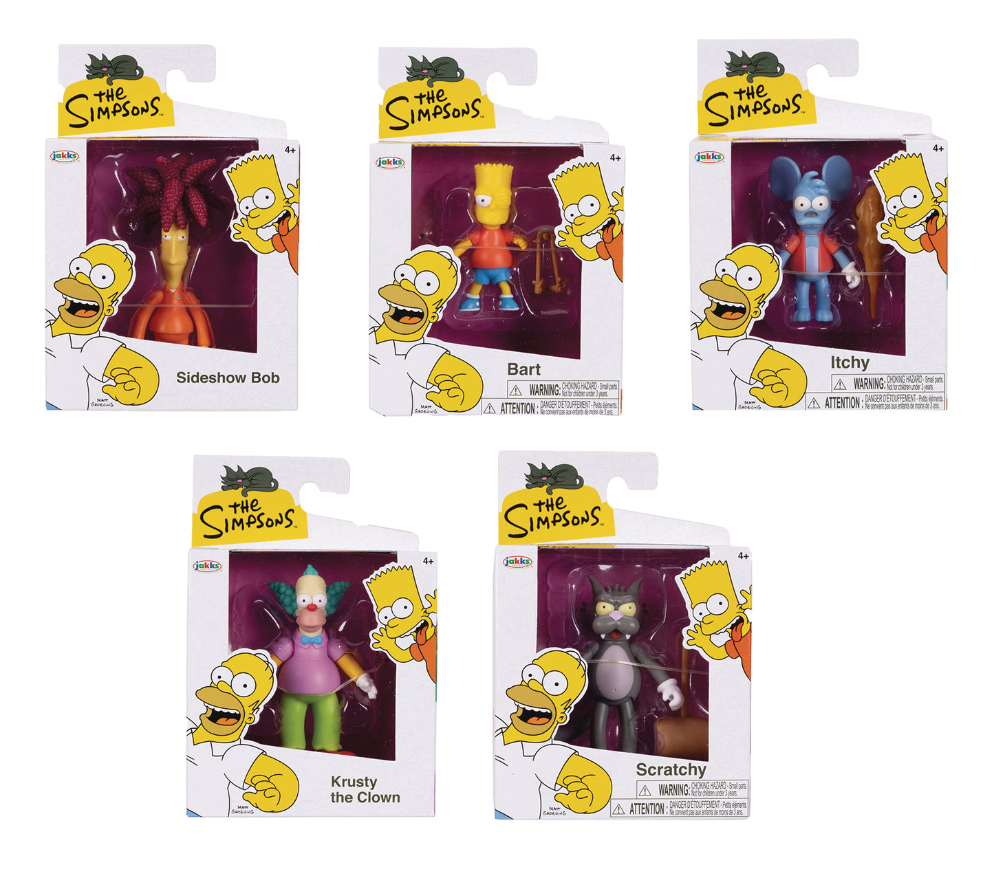 Simpsons 2-1/2in Scale Action Figure Wave 2 Assortment