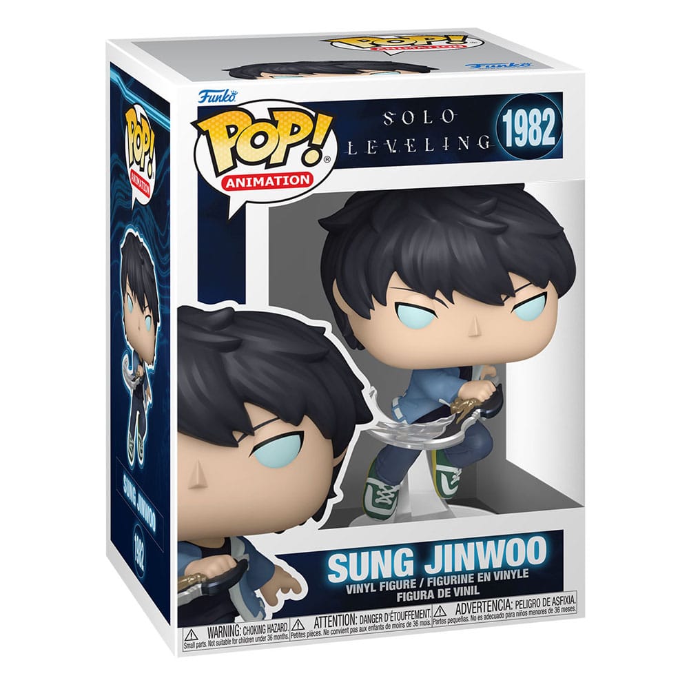 Solo Leveling POP! Animation Vinyl Figure Sung Jinwoo with Chase 9 cm