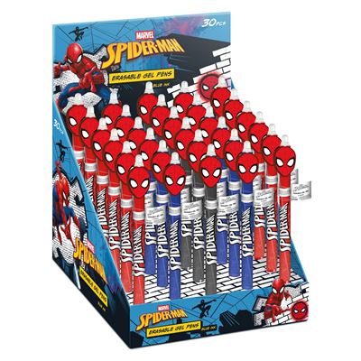 spiderman gel pen