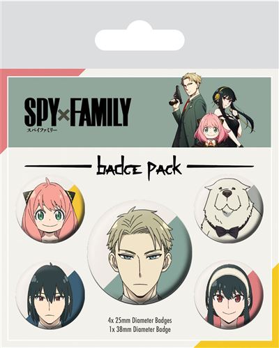 SPY X FAMILY BADGE PACK (SPY X FAMILY)