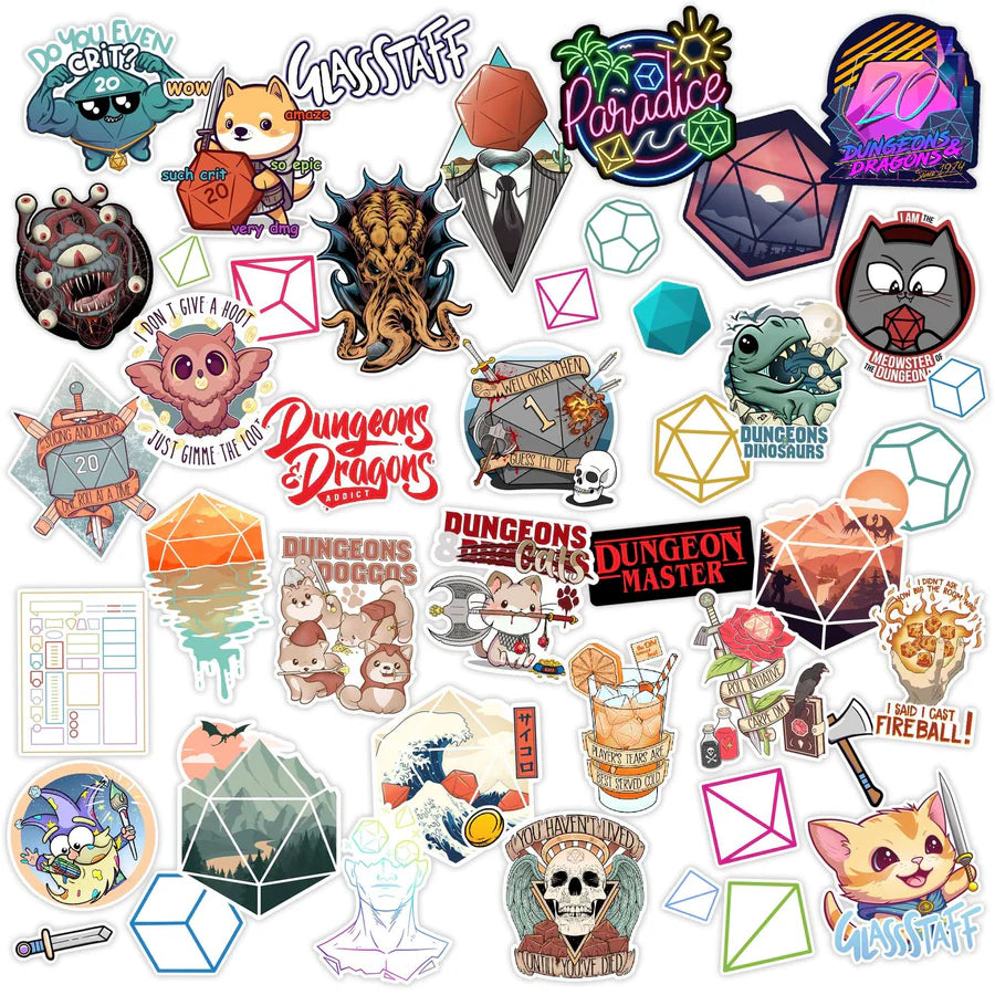 Glassstaff StickerBomb Pack