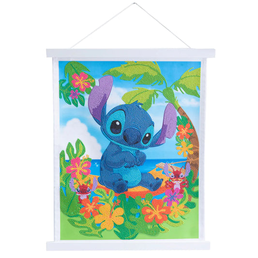 "Stitch" Crystal Art Scroll Kit 35x45cm