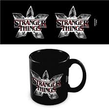 STRANGER THINGS (DEMOGORGON LOGO) BLACK POD MUG