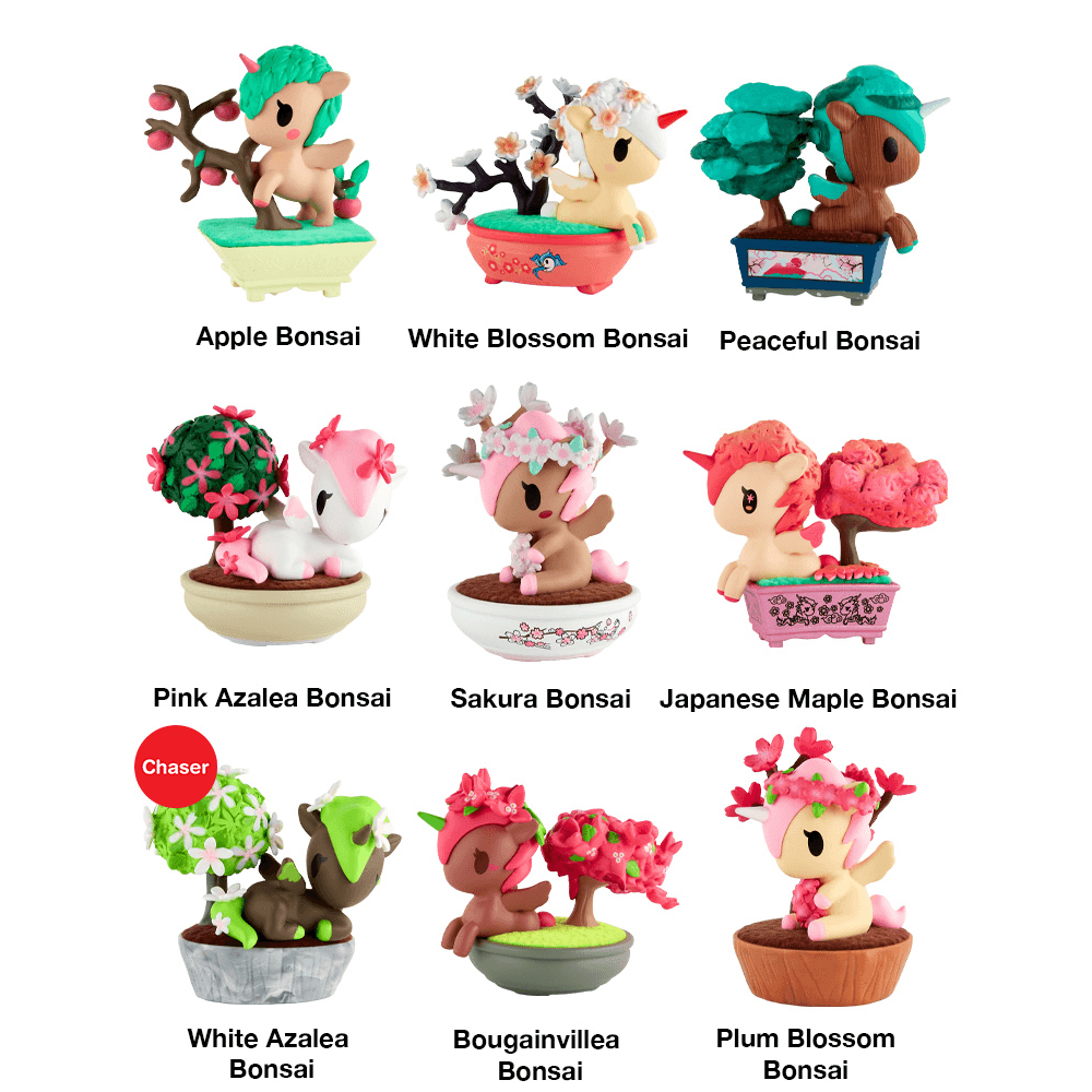 Unicorno Blind Box Figures Assortment Botanical Bonsai 9 cm