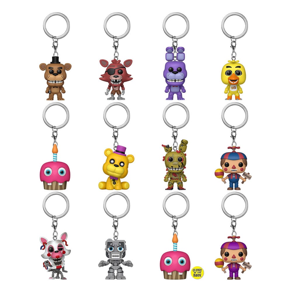 Five Nights at Freddy's POP! Vinyl Keychains 4 cm