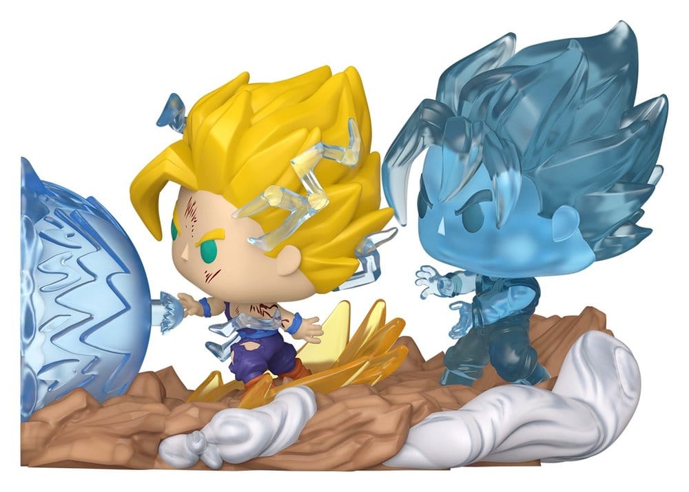 Dragon Ball Z POP Moments Vinyl Figures Father-Son Kamehameha 9 cm